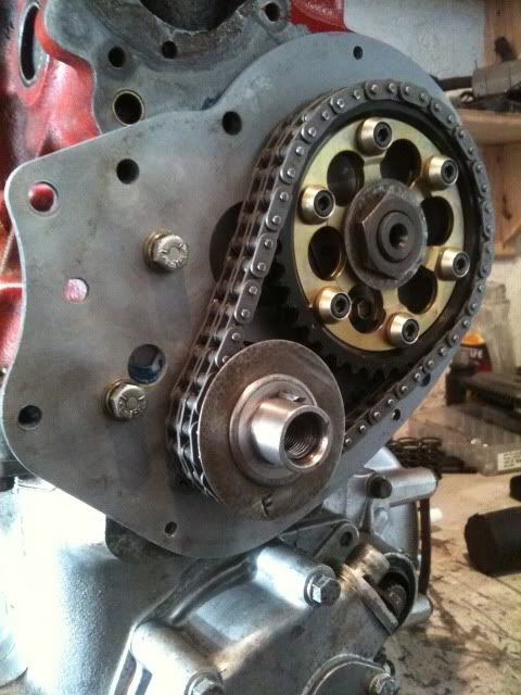 classic mini timing chain cover